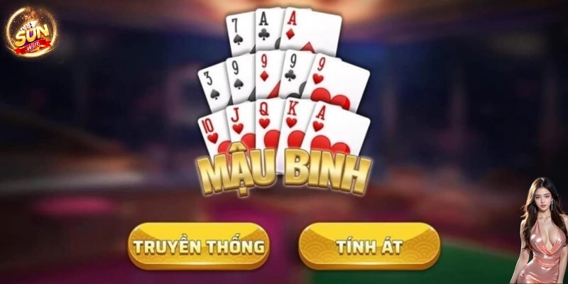 Luật chơi cụ thể về bài Mậu Binh